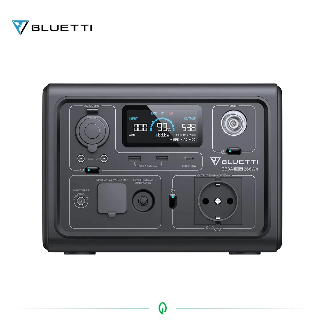 Bluetti EB3A 600 W - Stations électriques
